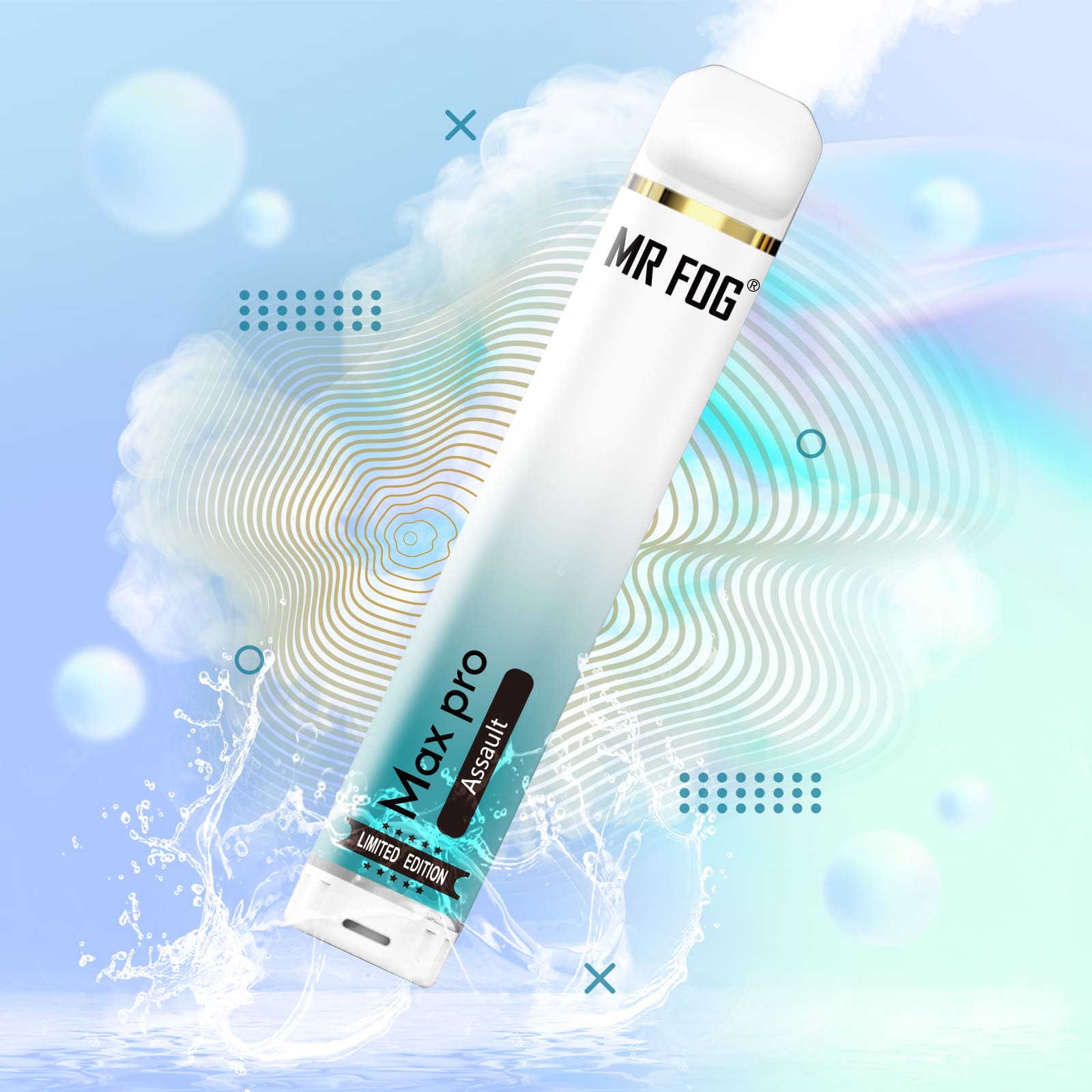 MR FOG MAX PRO 2000 PUFFS LIMITED EDITION ASSAULT - Mr Fog